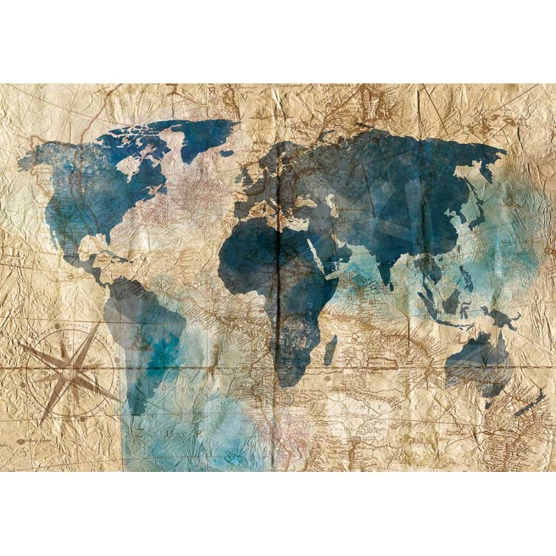 Vintage stílusú világtérkép poszter (több méret) 13849