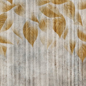 Barna levelek fali poszter 15362