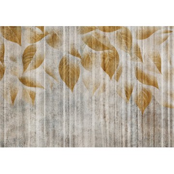 Barna levelek fali poszter 15362