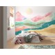 Színes hegyek fali poszter (350x250 cm) PK10387