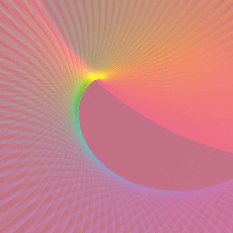 Absztrakt fali poszter pink  (200x250 cm) FLX4-064