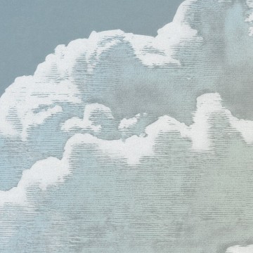 Felhők szürkéskék fali poszter  (250x250 cm) FLX5-050