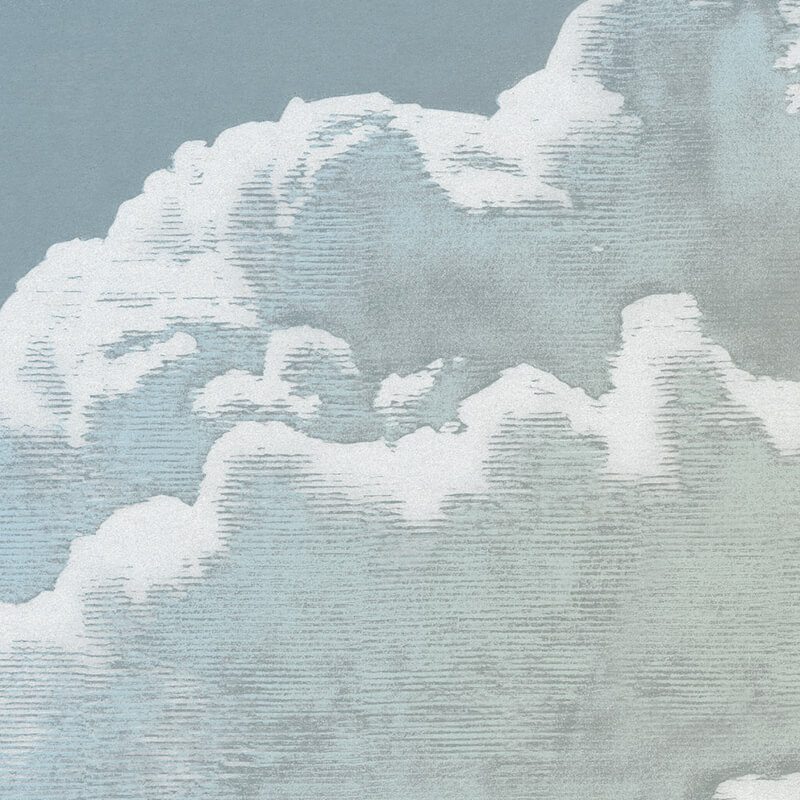 Felhők szürkéskék fali poszter  (250x250 cm) FLX5-050