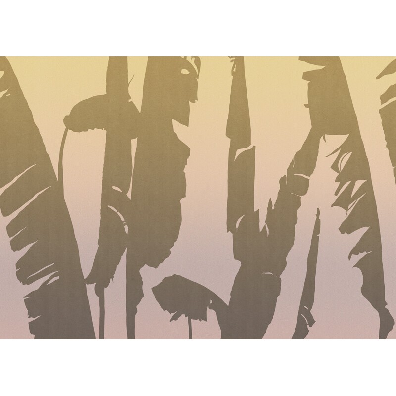 Banánlevelek barna fali poszter  (350x250 cm) FLX7-018