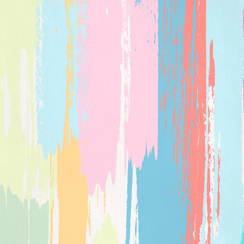 Élénk színű csíkos fali poszter  (350x250 cm) FLX7-031