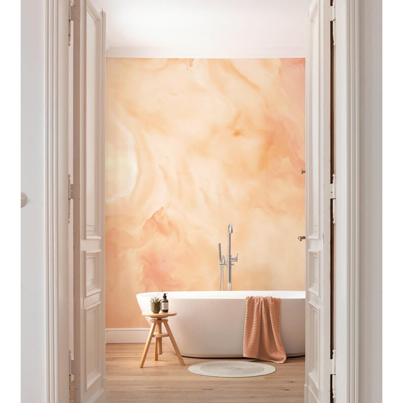 Barack árnyalatú absztrakt fali poszter  (400x250 cm) FLX8-001