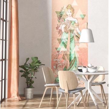 Női alak fali poszter (100x280 cm) HK052