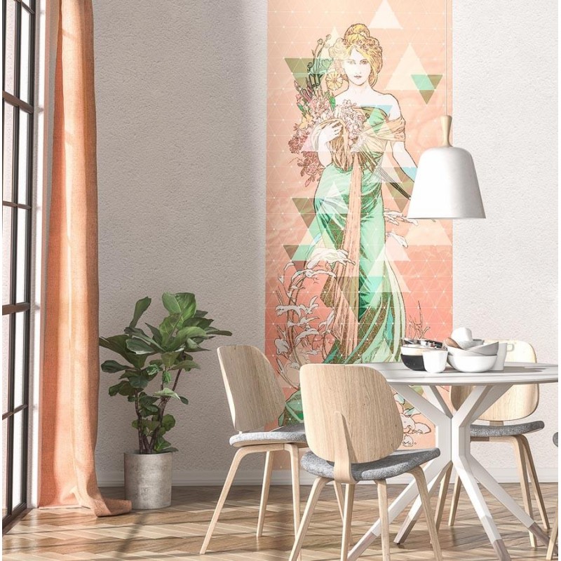 Női alak fali poszter (100x280 cm) HK052