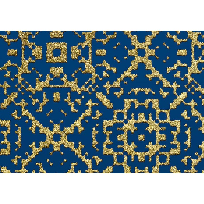 Kék és sárga fali poszter elegáns (200x280 cm) HK234