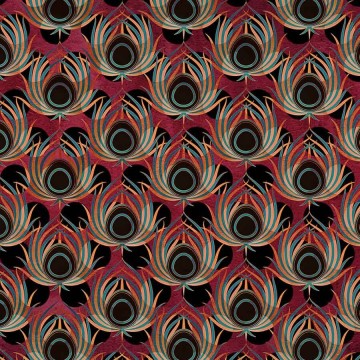 Bordó fali poszter (200x280 cm) HK334