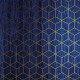 Art Deco fali poszter sötétkék geometriai mintával (400x280 cm) HK488