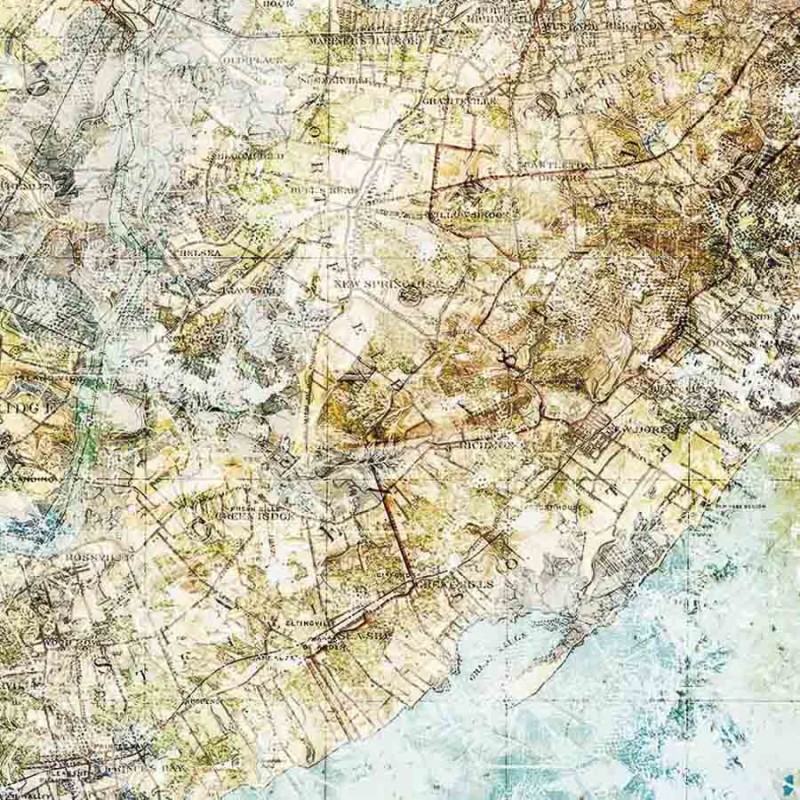 Térkép, poszter 6002A-VD2 (200x250 cm)