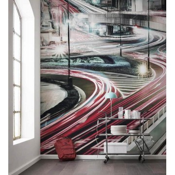 Városi úthálózat, poszter 6022A-VD4 (400x250 cm)