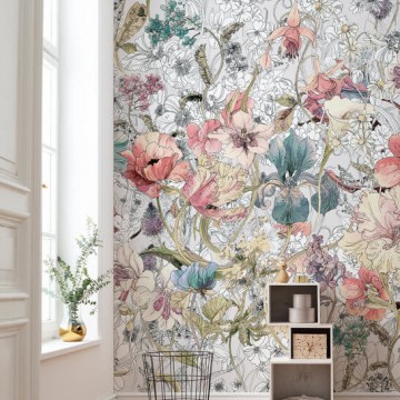 Bohém réti virágok fali poszter (200x250 cm) IF2-004