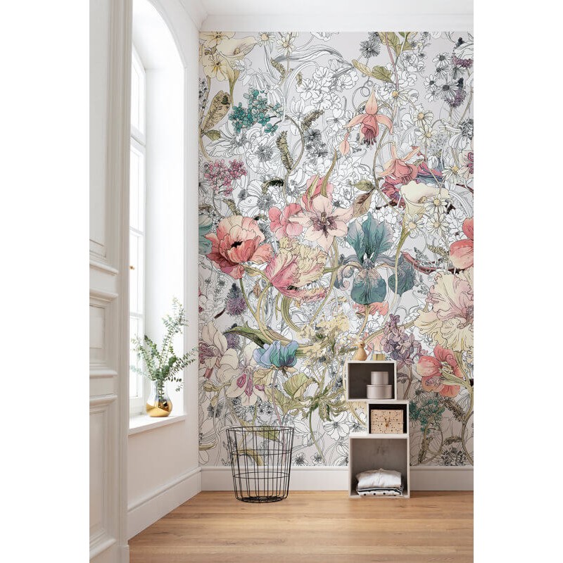 Bohém réti virágok fali poszter (200x250 cm) IF2-004