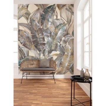 Barna levelek fali poszter (200x250 cm) IF2-007