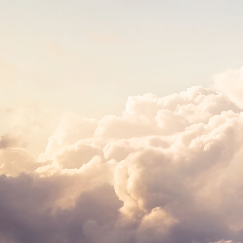 Felhők szürke fali poszter (300x250 cm) IFSH3-071