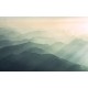 Hegyek zöld fali poszter (400x250 cm) IFSH4-073