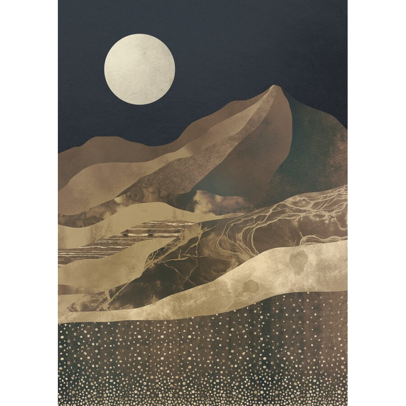Hegyeket ábrázoló indusztriális fali poszter (200x280 cm) IK4076