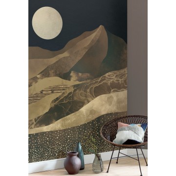 Hegyeket ábrázoló indusztriális fali poszter (200x280 cm) IK4076