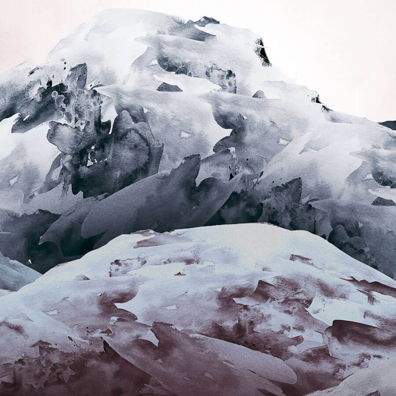 Hegyek fali poszter (300X280 cm) IK6007