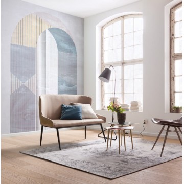 Boltív kék sárga szürke fali poszter (200X250cm) P269-VD2