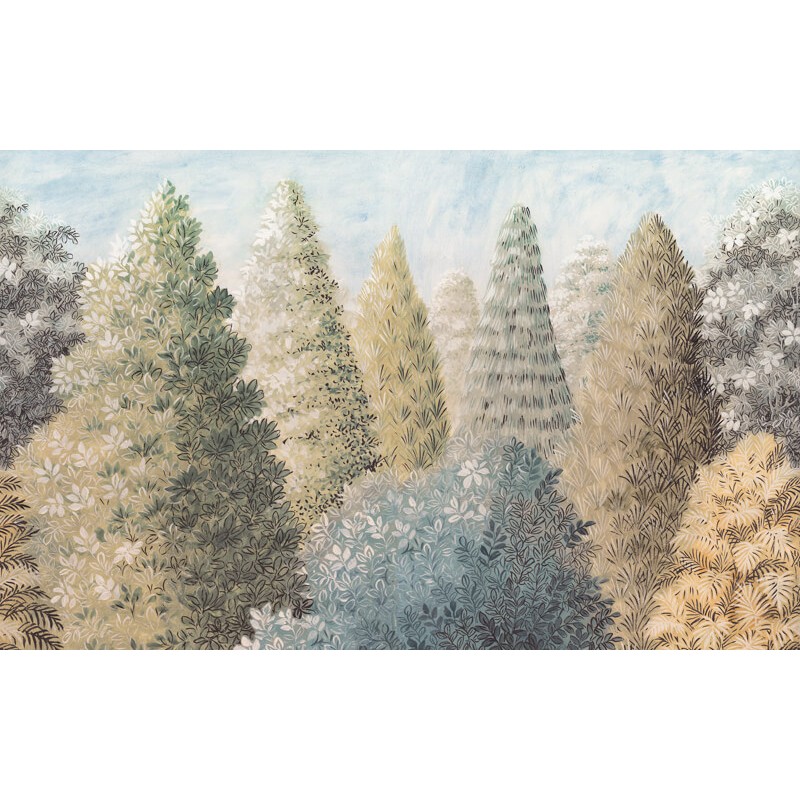 Erdő fali poszter barna (400X250cm) P278-VD4