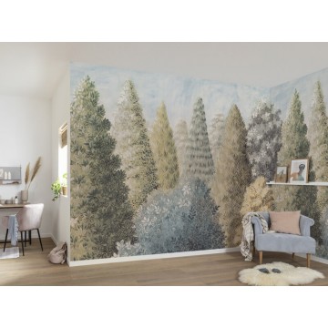 Erdő fali poszter barna (400X250cm) P278-VD4