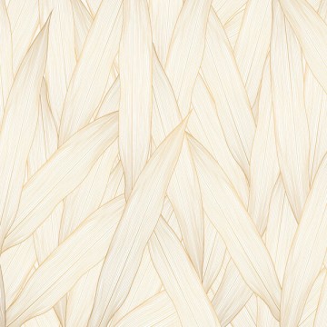 Aranysárga rajzolt levelek design poszter DCV1048