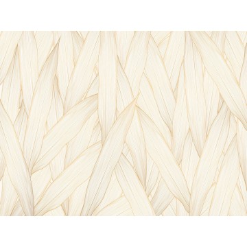 Aranysárga rajzolt levelek design poszter DCV1048