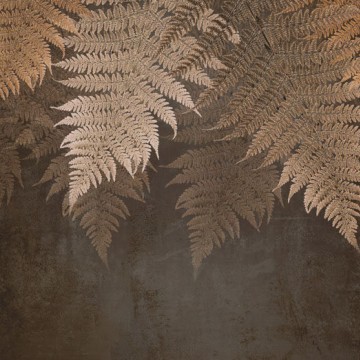 Barna levelek fali poszter DC1111