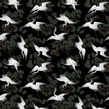 Keleties hangulatú fali poszter madarakkal DC1115