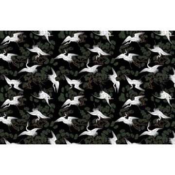 Keleties hangulatú fali poszter madarakkal DC1115