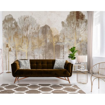 Barna fák fali poszter DC1246