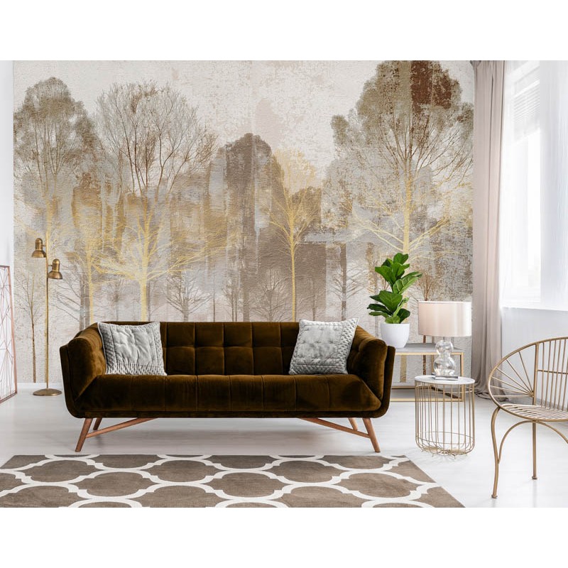 Barna fák fali poszter DC1246