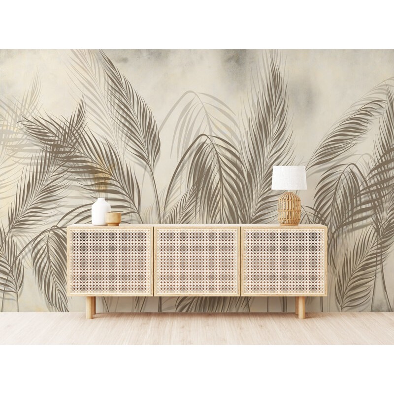 Barna levelek fali poszter DC1290