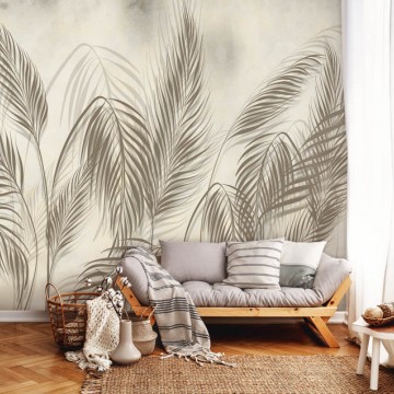 Barna levelek fali poszter DC1290