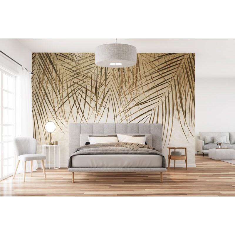 Barna levelek fali poszter DC1291