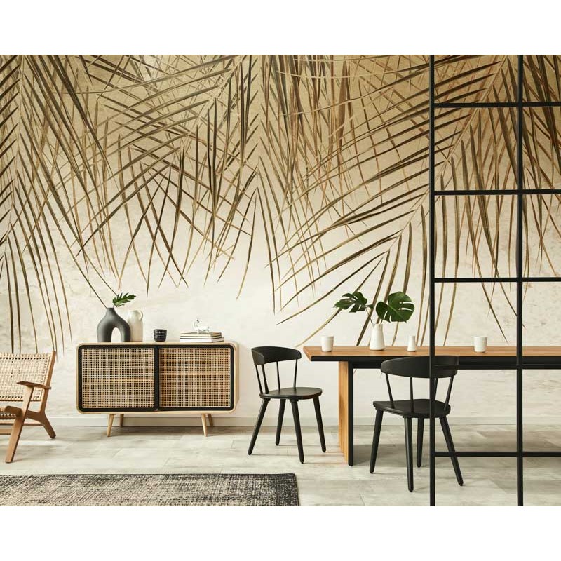 Barna levelek fali poszter DC1291