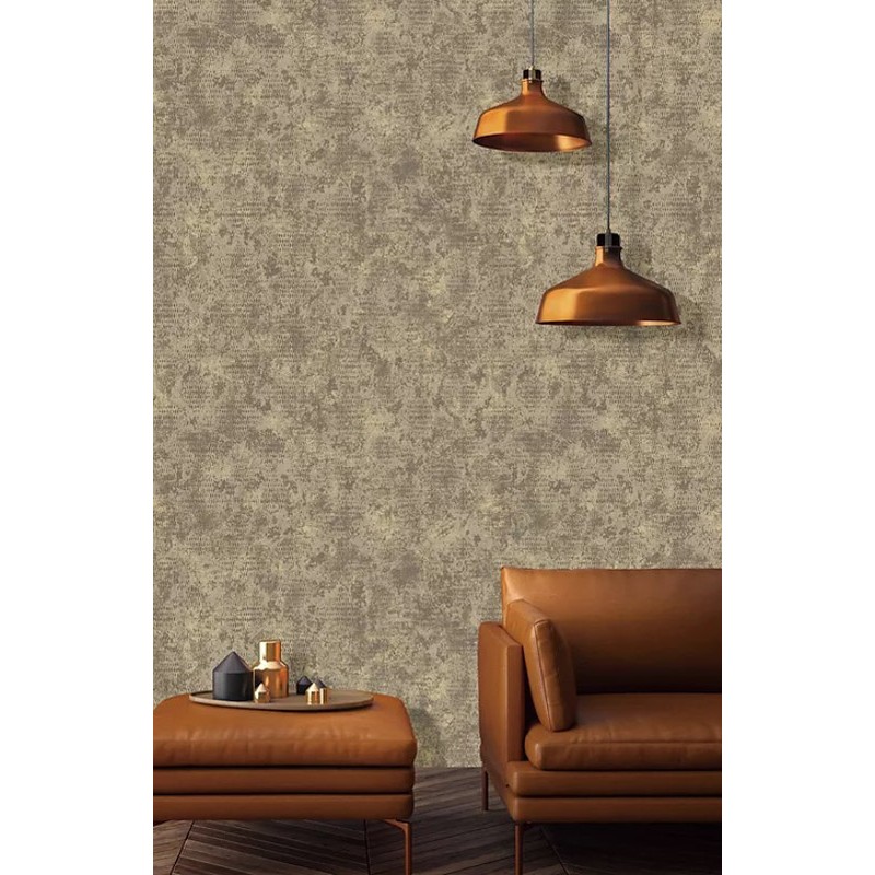 Elegáns magában mintás tapéta sötétbézs ma95302 (Mosaic)