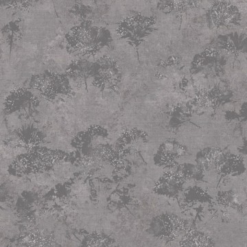 Elegáns koptatott hatású virágos tapéta  sötétszürke ma95704 (Mosaic)