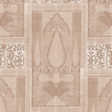 Púder arany tapéta keleties hangulatú mintával SR28002 (Shiraz)