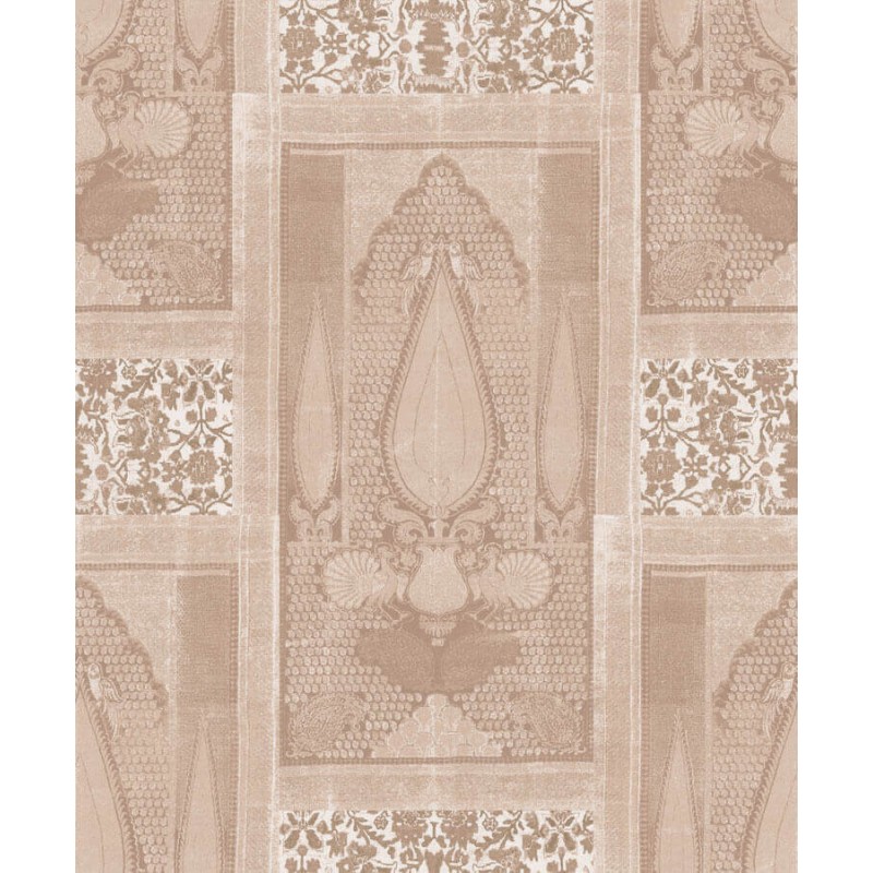 Púder arany tapéta keleties hangulatú mintával SR28002 (Shiraz)