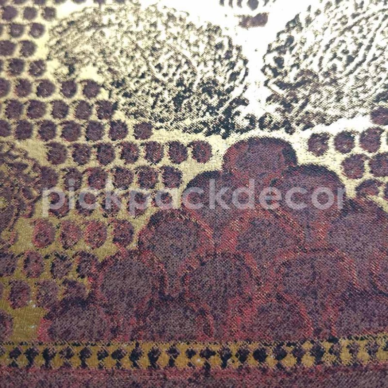 Bordó arany tapéta keleties hangulatú mintával SR28005 (Shiraz)