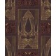 Bordó arany tapéta keleties hangulatú mintával SR28005 (Shiraz)