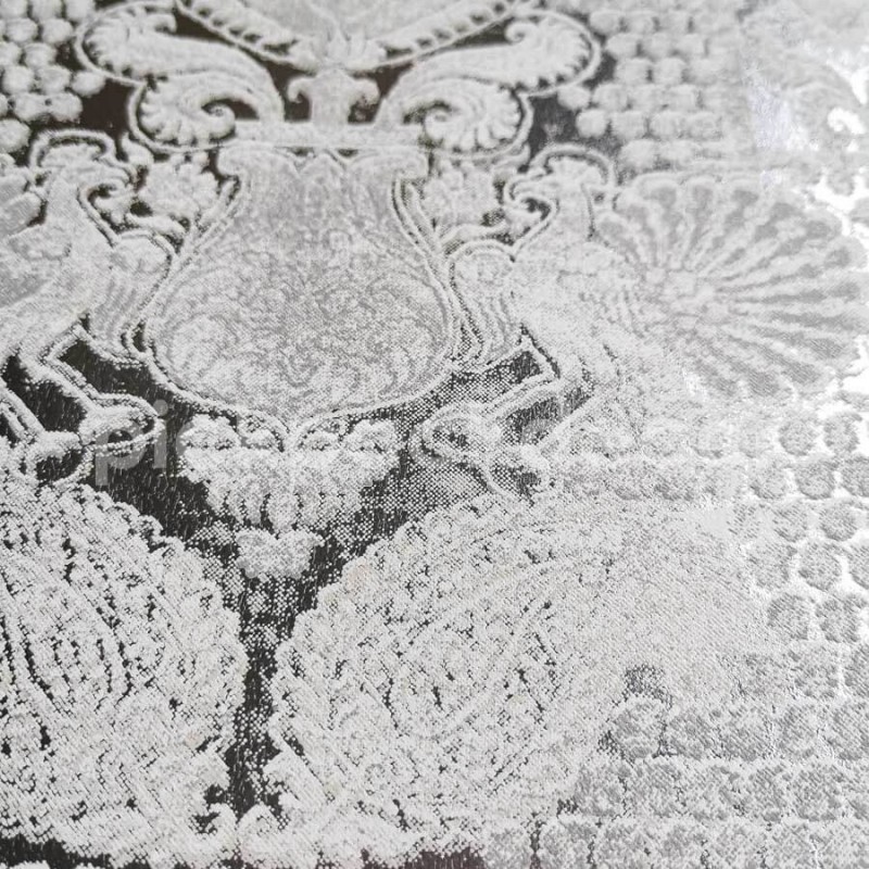 Ezüstszürke tapéta keleties hangulatú mintával SR28001 (Shiraz)