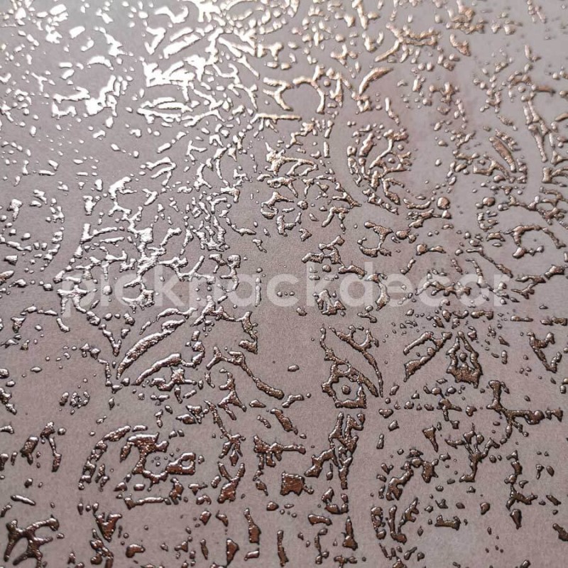 Mályva árnyalatú tapéta arany színhatású mintával SR28804 (Shiraz)