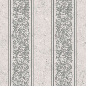 Szürke ezüst tapéta klasszikus mintával SR28601 (Shiraz)