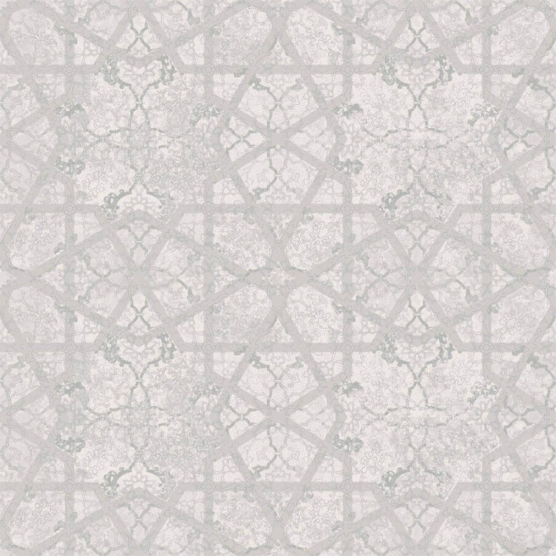 Különleges mintázatú világosszürke prémium tapéta SR28301 (Shiraz)