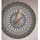 Kör alakú poszter madár mintával, szürke barna TD4200 (átmérő: 100 cm vagy 150 cm) (Circle of Life)